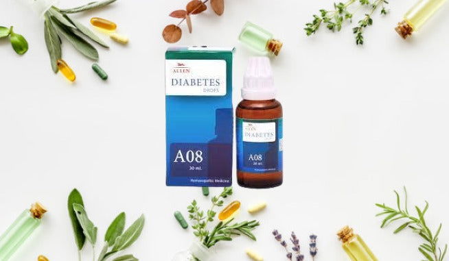 Allen A08 Diabetes Drop 30ml - Golden-Patel Son