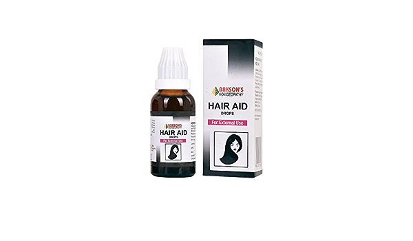 Bakson Hair Aid Drops (Twin Pack) (60ml) - Golden-Patel Son