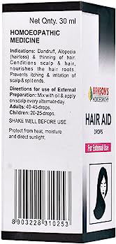Bakson Hair Aid Drops (Twin Pack) (60ml) - Golden-Patel Son