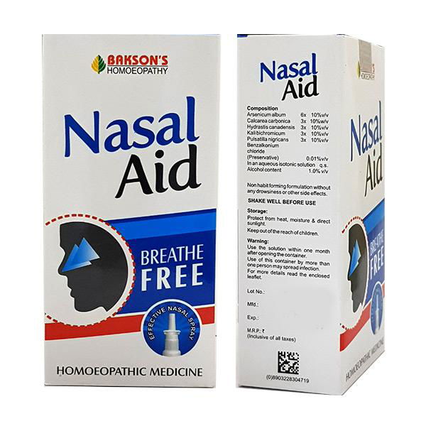 Bakson Nasal Aid Spray (10ml) - Golden-Patel Son