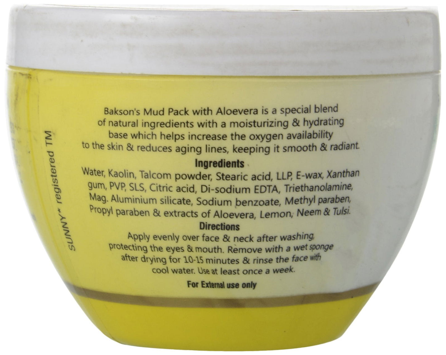Bakson Sunny Mud Pack (150g) - Golden-Patel Son