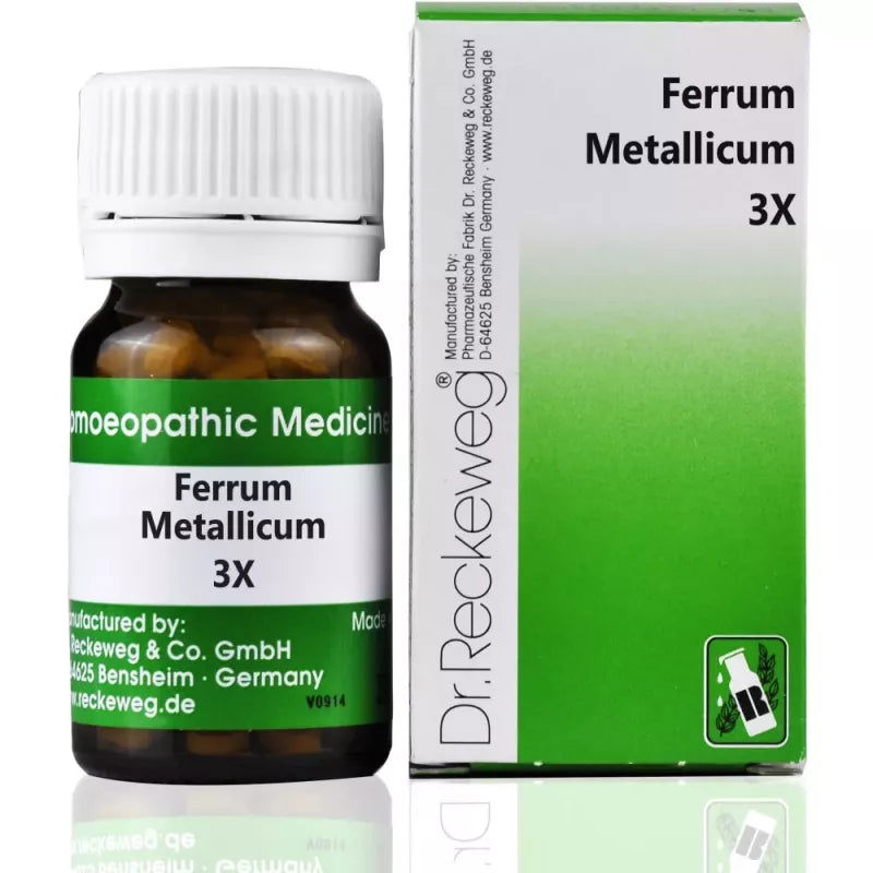 Dr. Reckeweg Ferrum Metallicum 3X (20g) - Golden-Patel Son