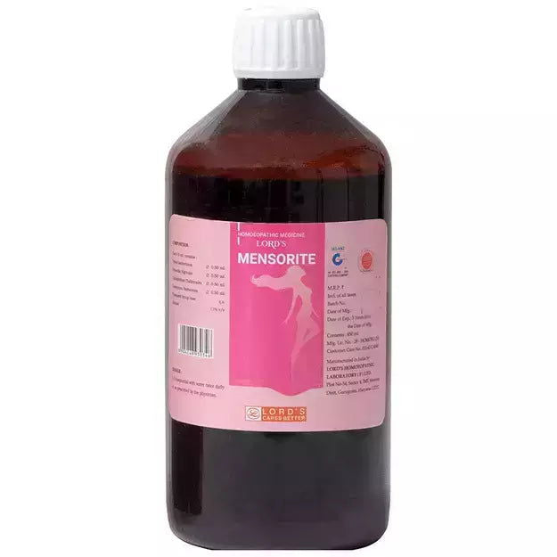 Lords Mensorite Syrup (450ml) - Golden-Patel Son