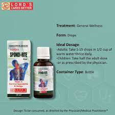 Lords Spondi Rite Drops (30ml) - Golden-Patel Son