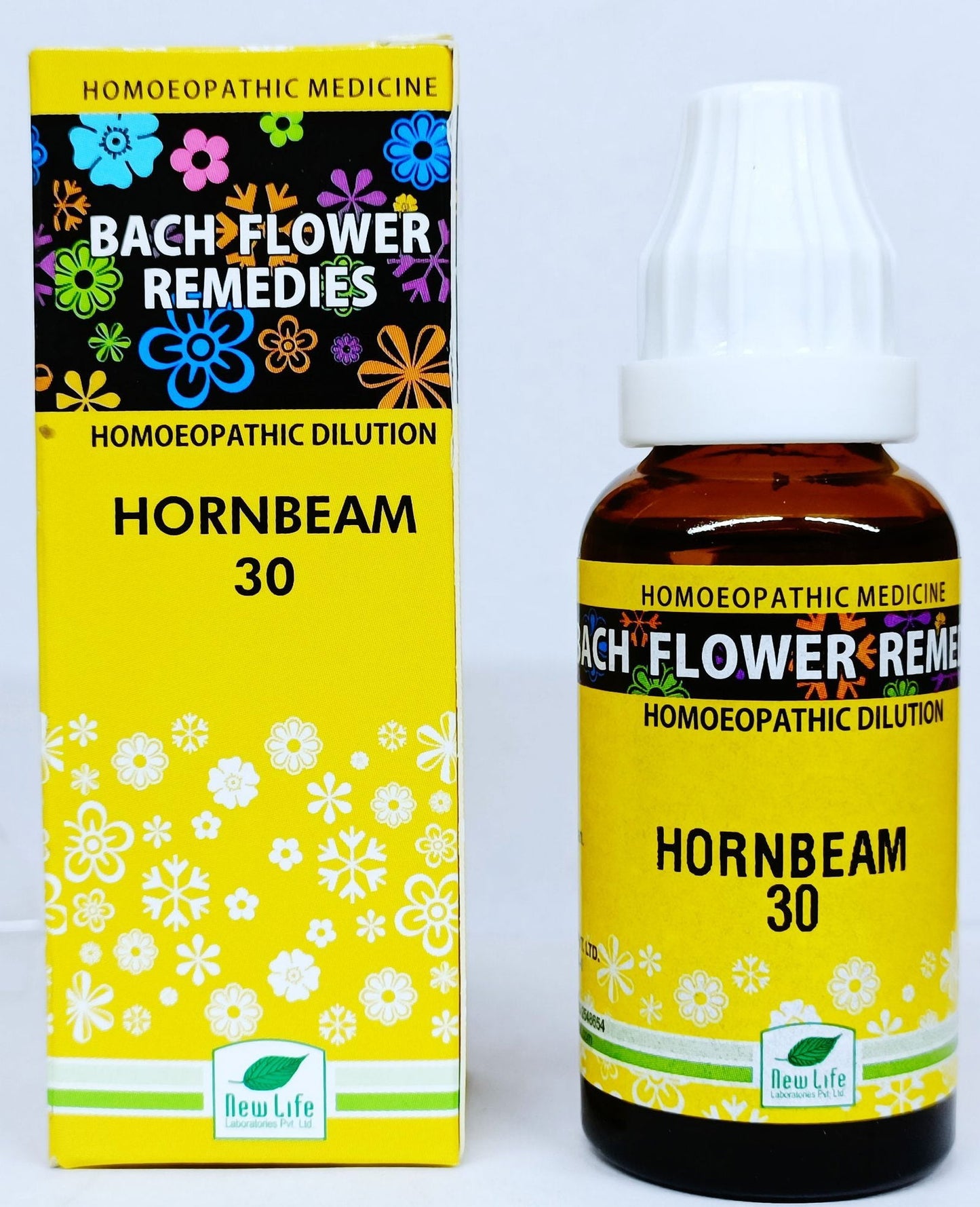 New Life Bach Flower Horn Beam (30ml) - Golden-Patel Son