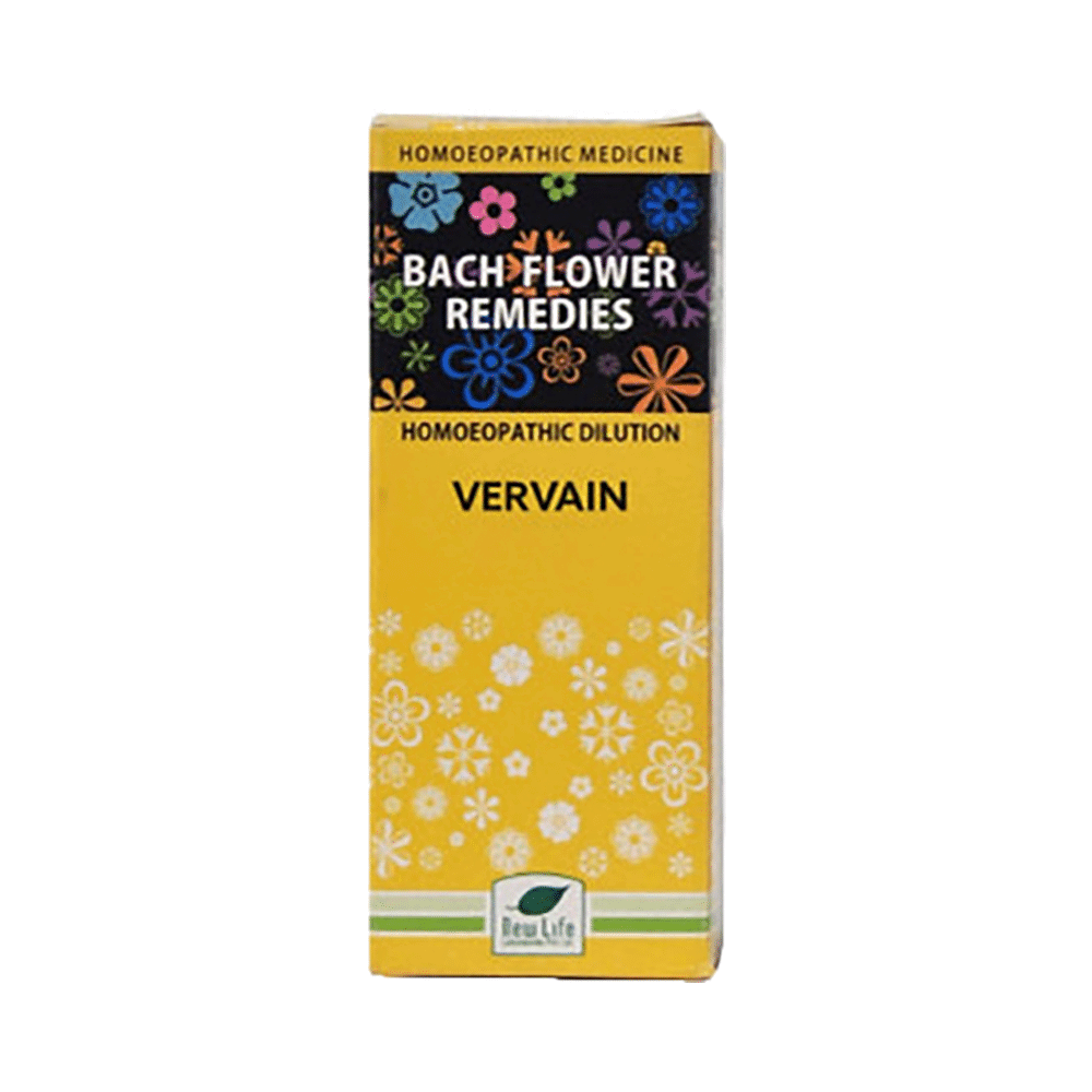 New Life Bach Flower Vervain (100ml) - Golden-Patel Son
