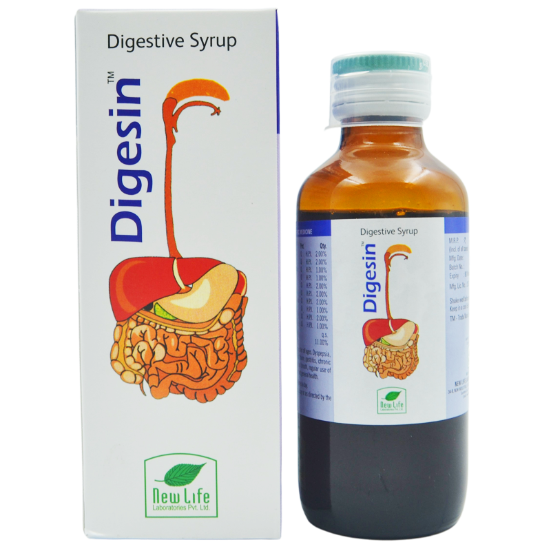 New Life Digesin Syrup (100ml) - Golden-Patel Son