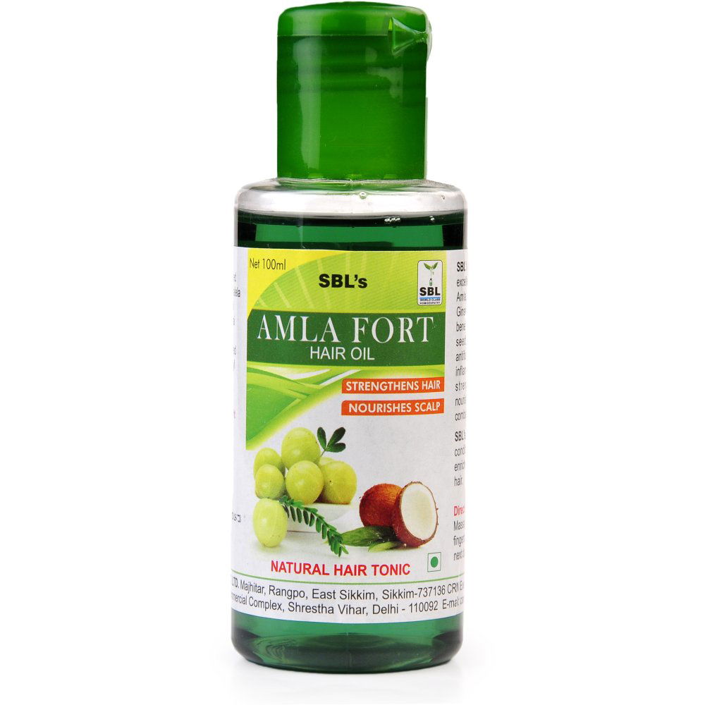 SBL Amla Forte Hair Oil (100ml) - Golden-Patel Son