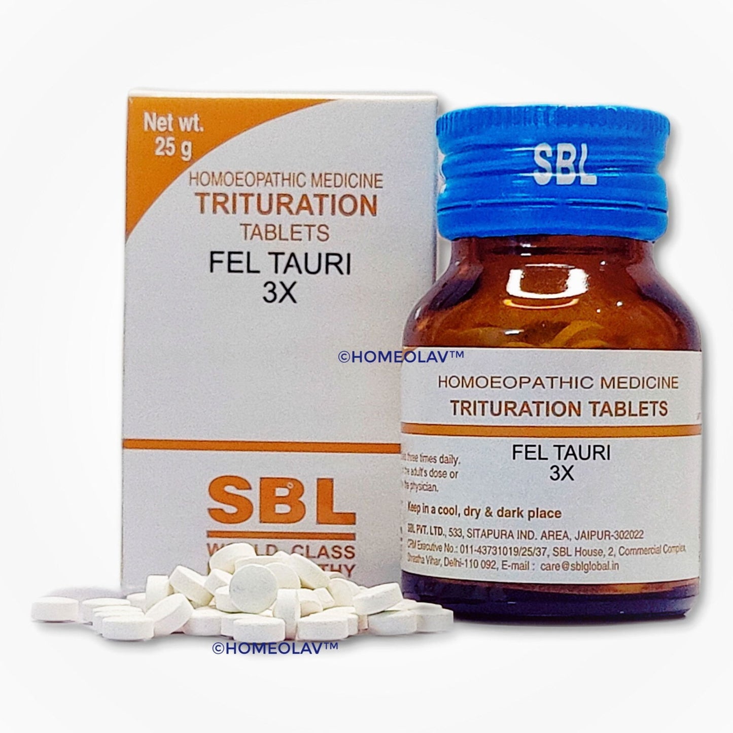 SBL Fel Tauri 3X (25g) - Golden-Patel Son