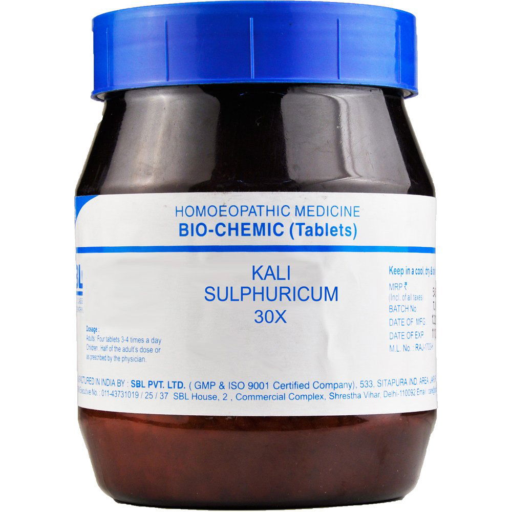 SBL Kali Sulphuricum 30X (450g) - Golden-Patel Son