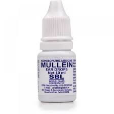 SBL Mullein Ear Drops (10ml) | Pack of 2 - Golden-Patel Son