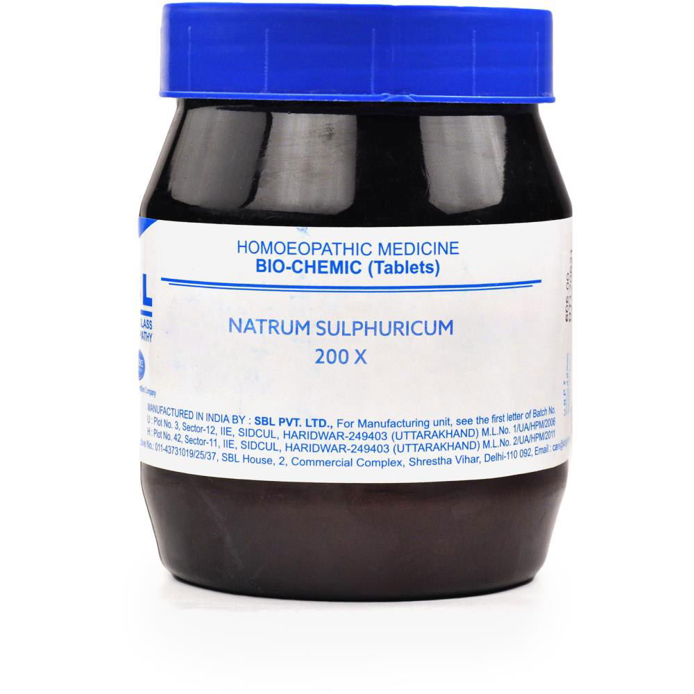 SBL Natrum Sulphuricum 200X (450g) - Golden-Patel Son