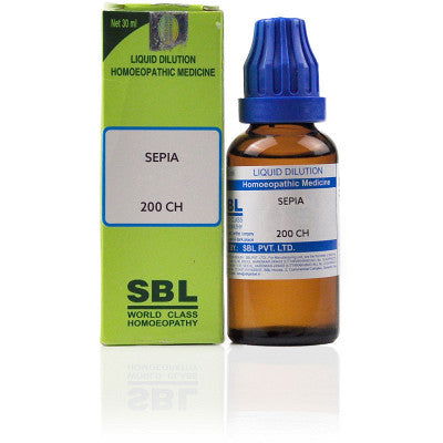 SBL Sepia 200 CH (30ml) - Golden-Patel Son