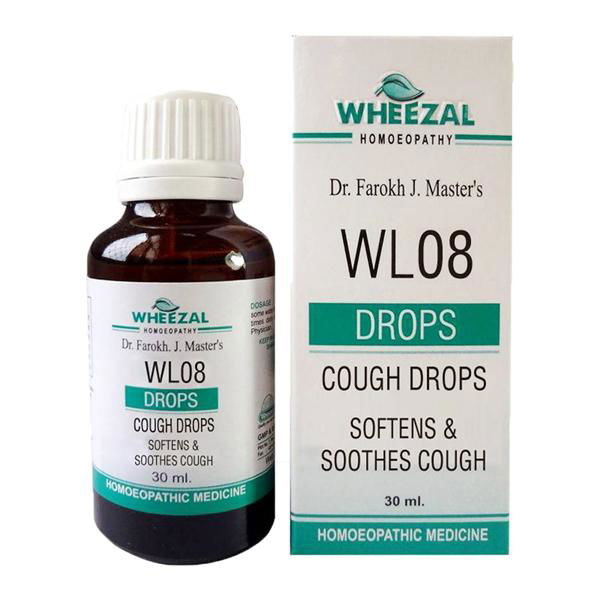 Wheezal WL-8 Cough Drops (30ml) - Golden-Patel Son