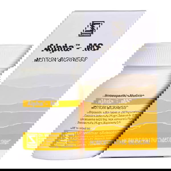 Willmar Schwabe India Alpha MS (Motion Sickness) (40tab) - Golden-Patel Son