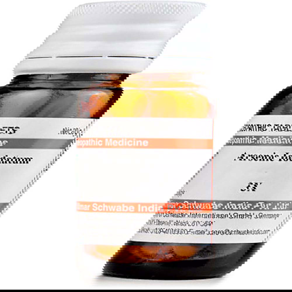 Willmar Schwabe India Arsenic Iodatum 3X (20g) - Golden-Patel Son