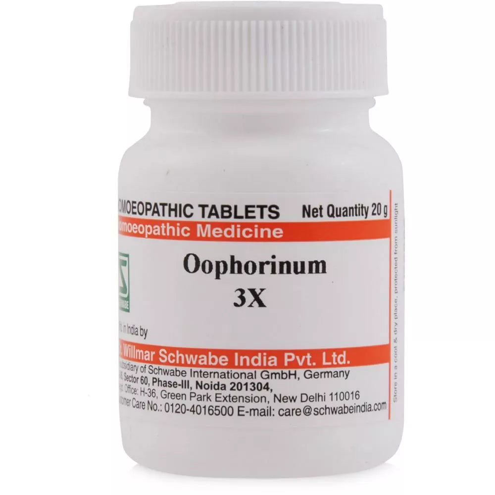 Willmar Schwabe India Oophorinum 3X (20g) - Golden-Patel Son