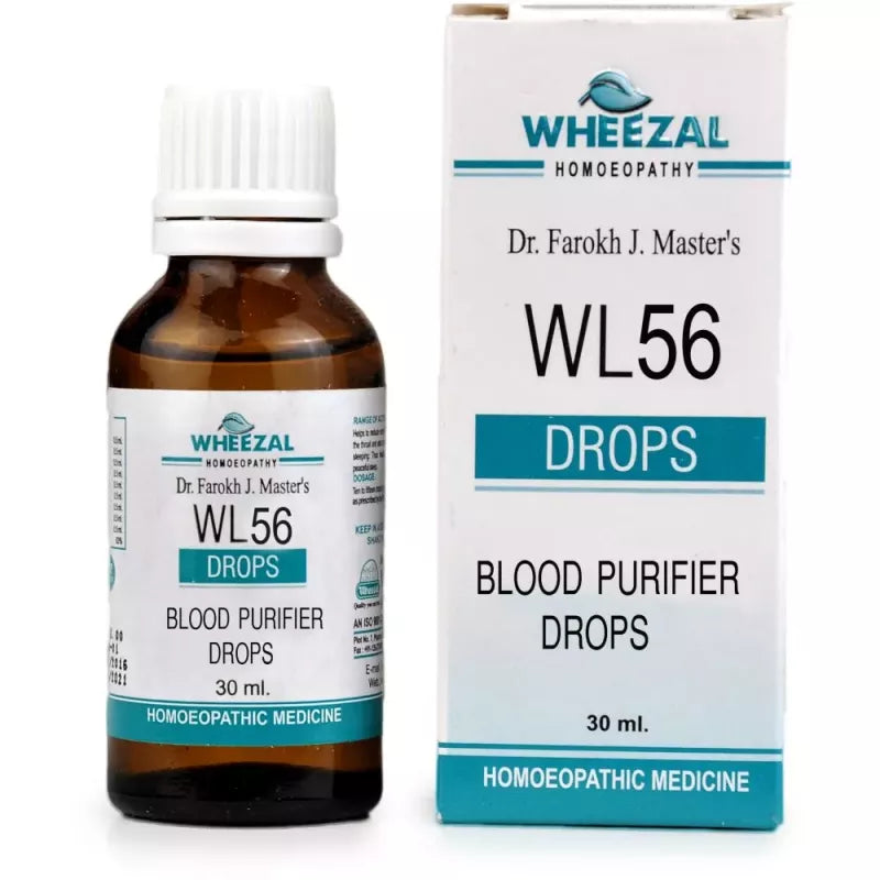 Wheezal WL-56 Blood Purifier Drops (30ml)