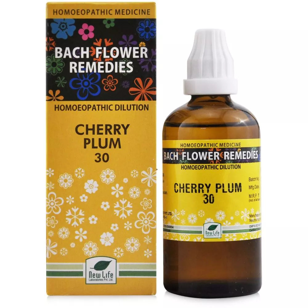New Life Bach Flower Cherry Plum (100ml)