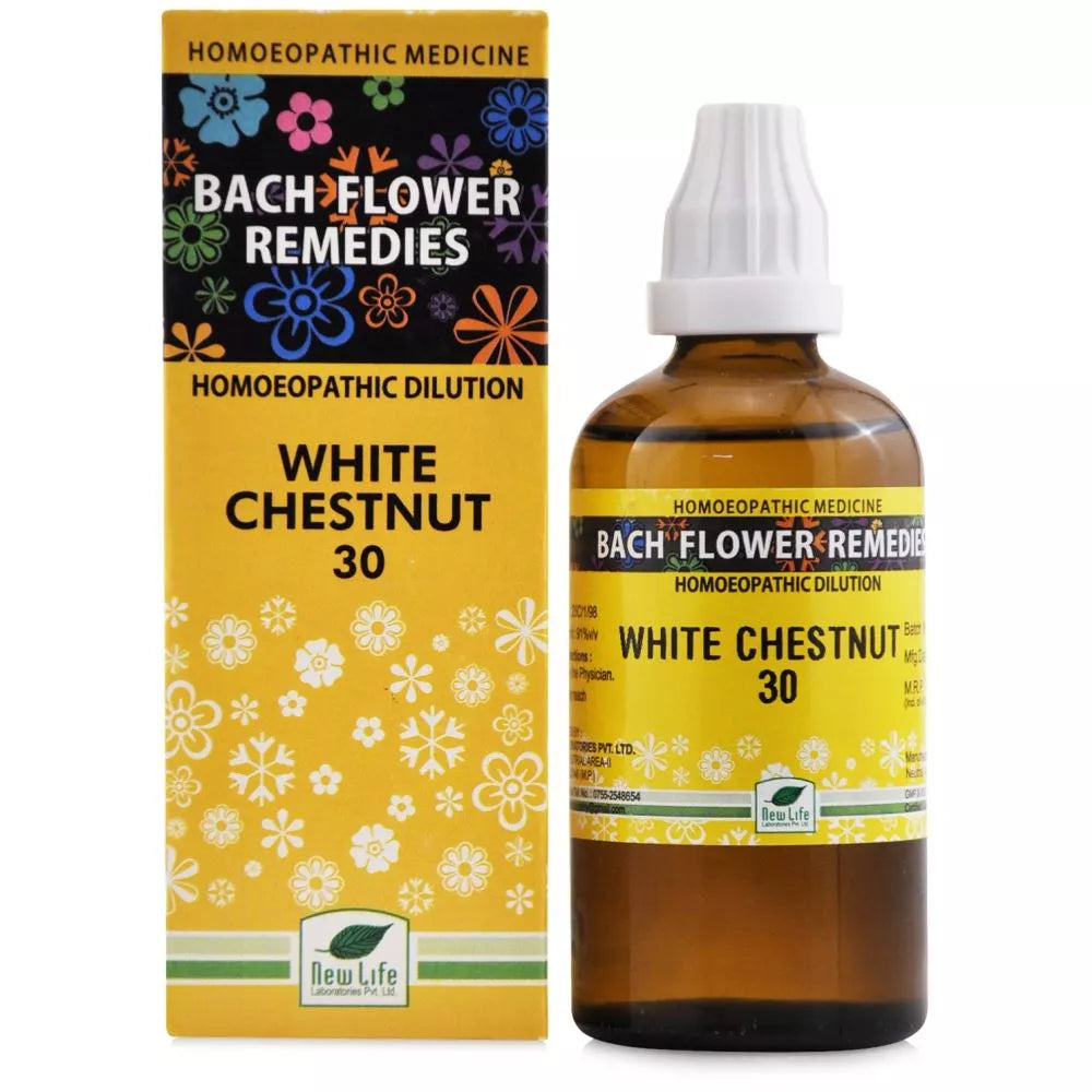 New Life Bach Flower White Chestnut (30ml)