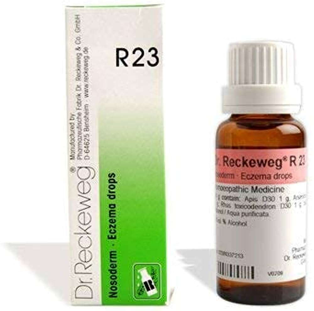 Dr. Reckeweg R23 Eczema Drop (22ml) Golden-Patel & Son
