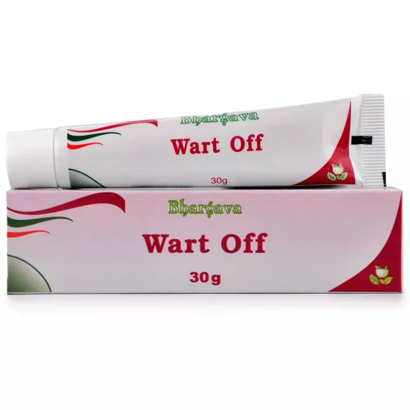 Dr. Bhargava Wart Off Cream (30g) Golden-Patel & Son