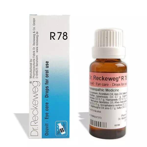 Dr. Reckeweg R78 Eye Care Drop (22ml) Golden-Patel & Son