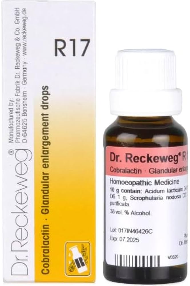 Dr. Reckeweg R17 Glandular Enlargement Drop (22ml)