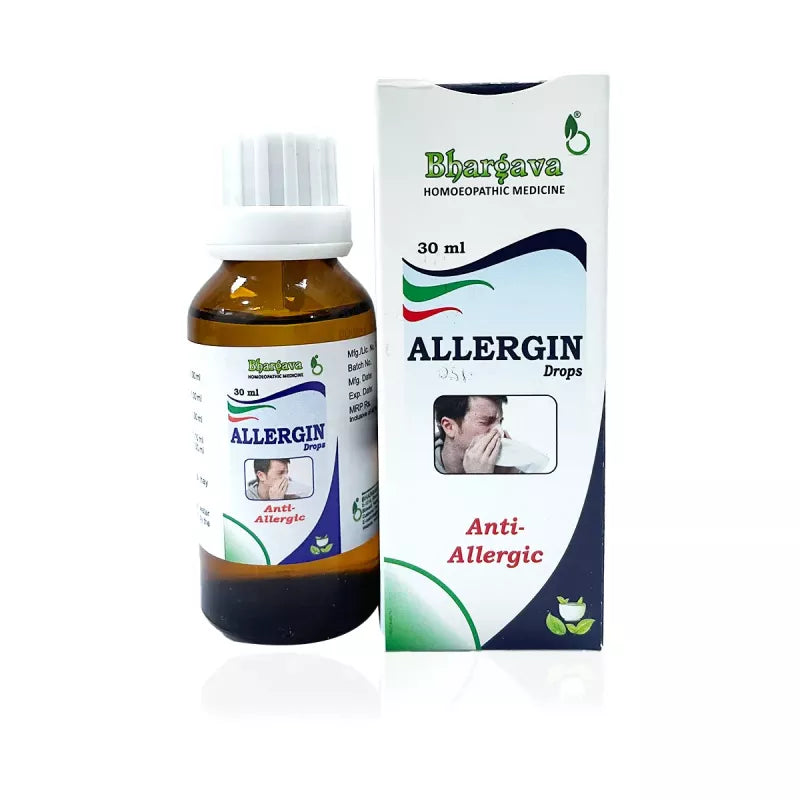 Dr. Bhargava Allergin Drops(Minims 38) (30ml) Golden-Patel & Son