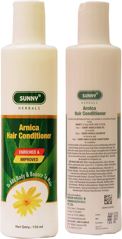 Bakson Sunny Arnica Shampoo (1000ml) Golden-Patel & Son