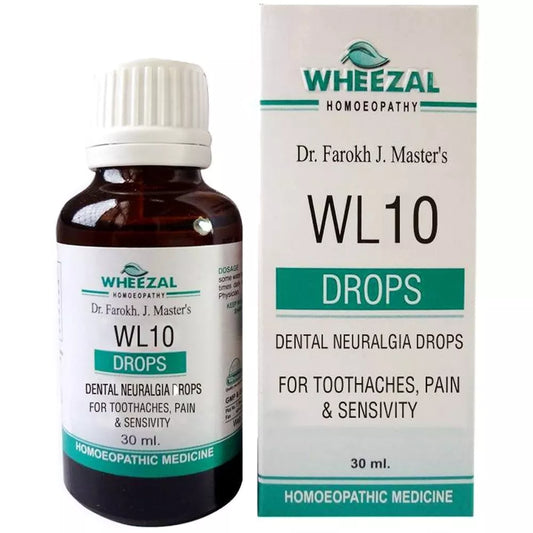 Wheezal WL-10 Dental Neuralgia Drops (30ml)