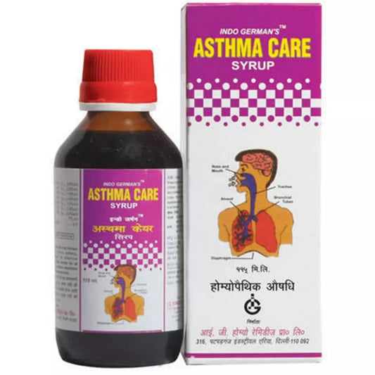 Indo German Asthma Care Syrup (115ml)