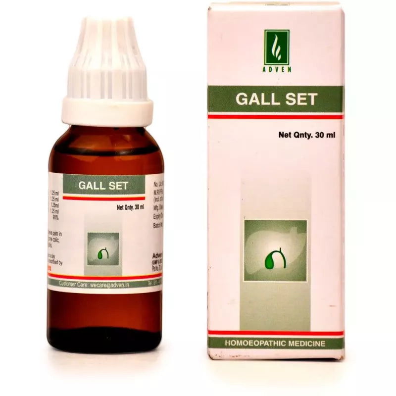 Adven Gall Set Drops (30ml) -Pack of 2 - Golden-Patel Son