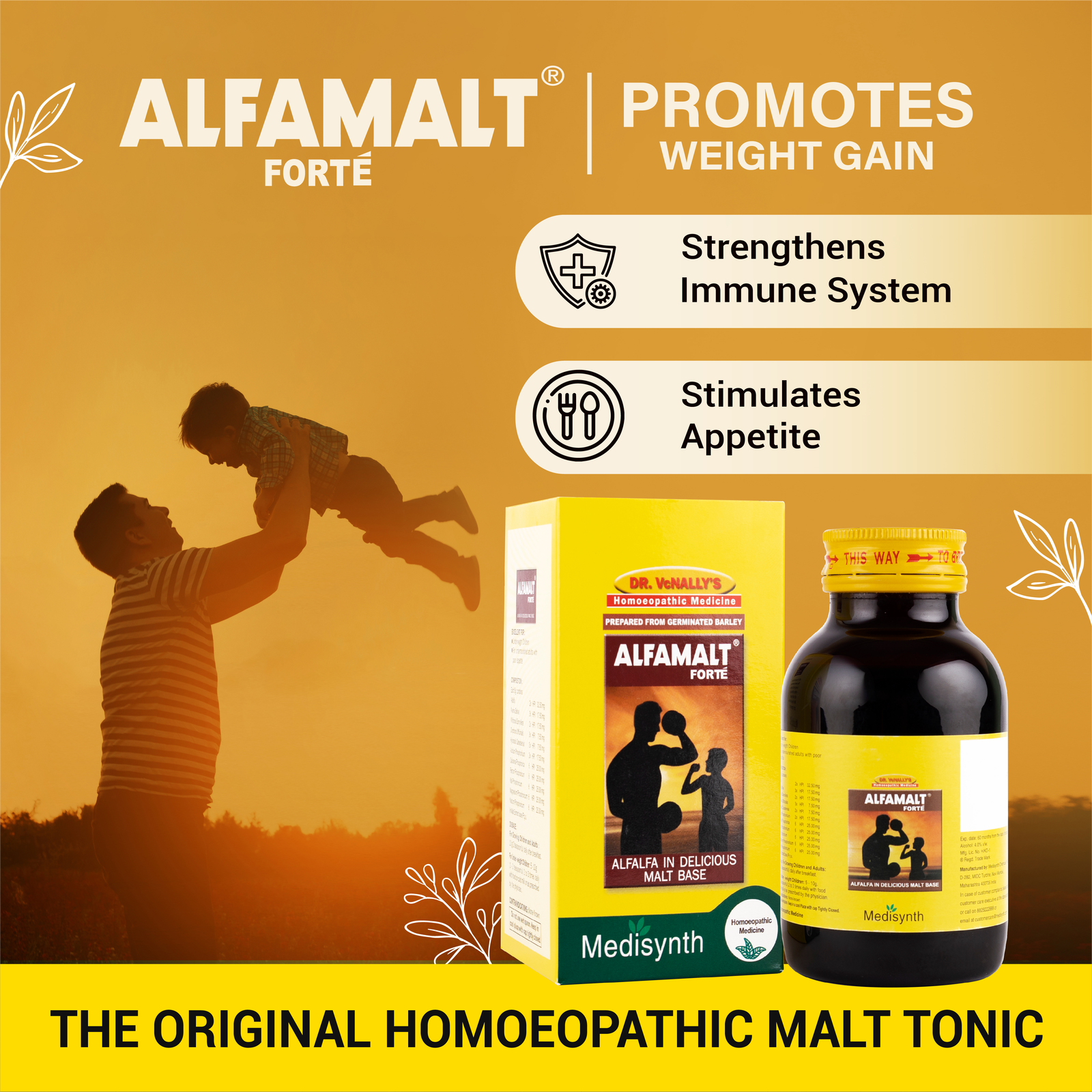 Alfamalt Forte - Golden-Patel Son