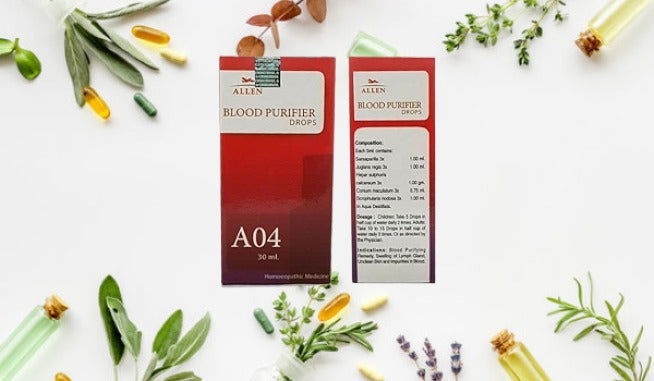 Allen A04 Blood Purifier Drop 30ml - Golden-Patel Son