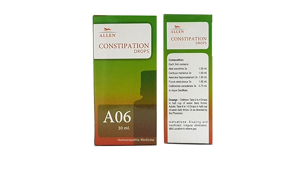 Allen A06 Constipation Drop 30ml - Golden-Patel Son