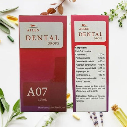 Allen A07 Dental Drop 30ml - Golden-Patel Son