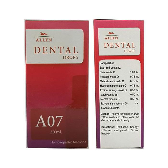 Allen A07 Dental Drop 30ml - Golden-Patel Son