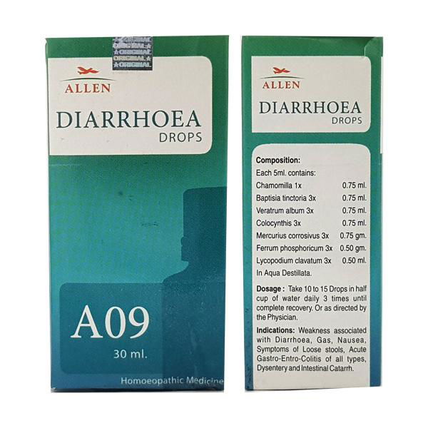 Allen A09 Diarrhoea Drop 30ml - Golden-Patel Son
