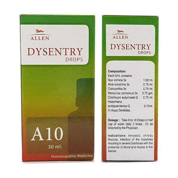 Allen A10 Dysentry Drop 30ml - Golden-Patel Son