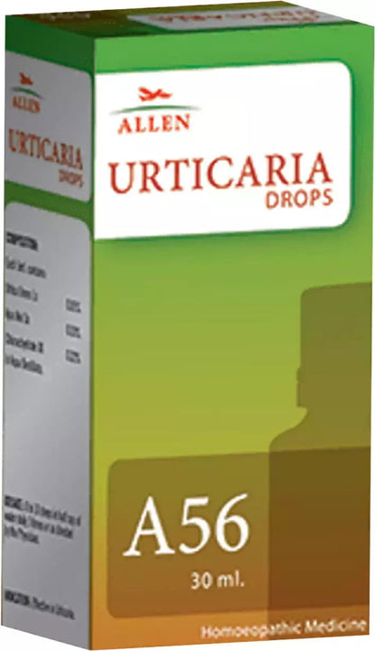 Allen A56 Urticaria Drops (30ml) -Pack of 2 - Golden-Patel Son
