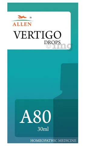 Allen A80 Vertigo Drops (30ml) -Pack of 2 - Golden-Patel Son