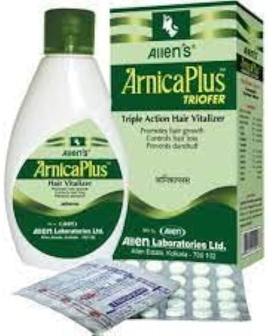 Allens Arnica Plus Triofer (Oil and Tablet) (100ml) - Golden-Patel Son