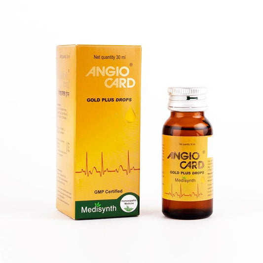 Angiocard Gold Plus Drops - Golden-Patel Son