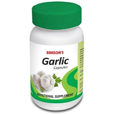 BAKSON Garlic Capsules - Natural Immunity, Heart & Digestive Health Supplement - Golden-Patel Son