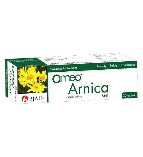 B Jain Omeo Arnica Gel (30g) - Golden-Patel Son