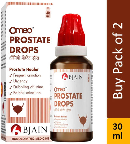 B Jain Omeo Prostate Drops (30ml) - Golden-Patel Son