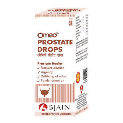 B Jain Omeo Prostate Drops (30ml) - Golden-Patel Son
