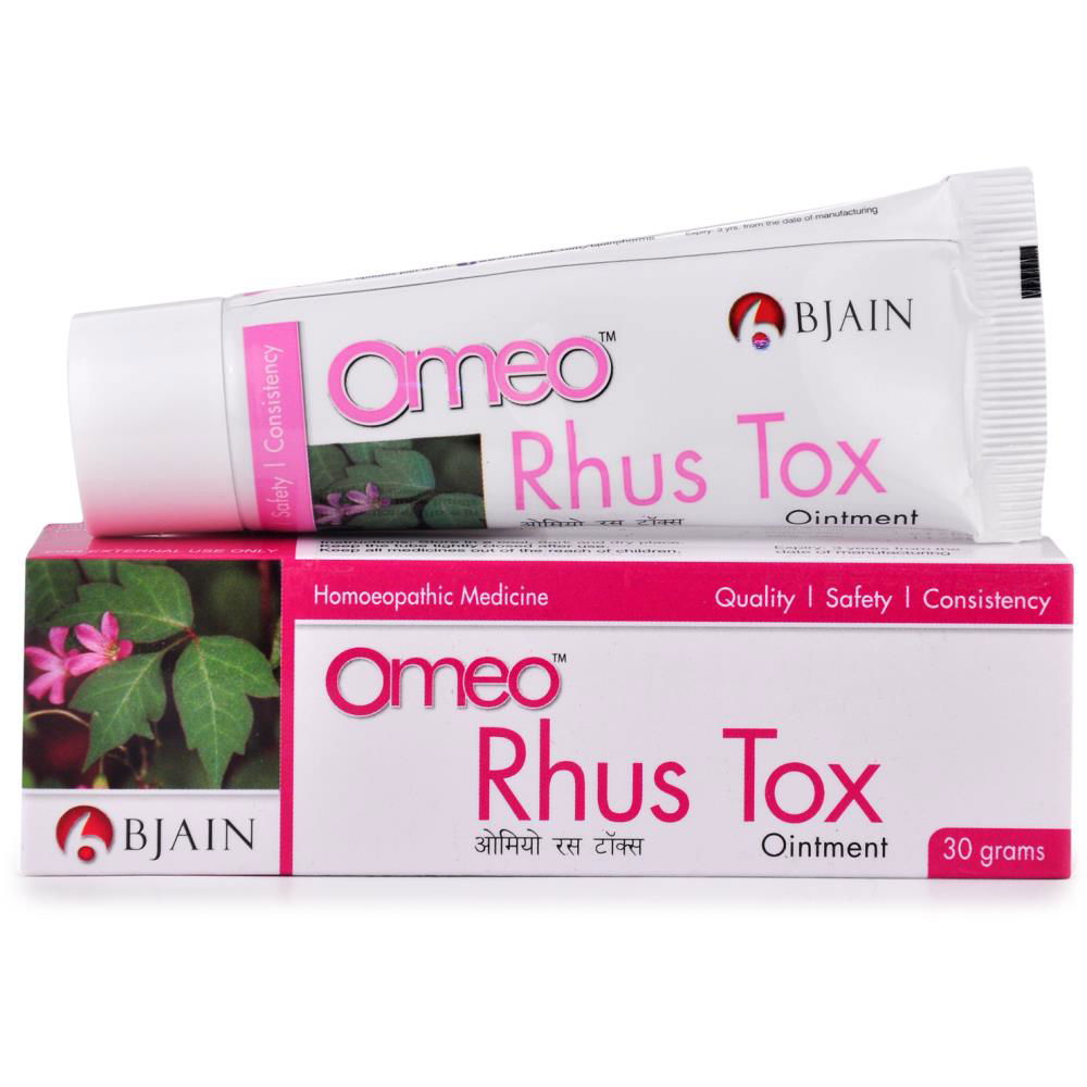 B Jain Omeo Rhus Tox Ointment (15g) - Golden-Patel Son