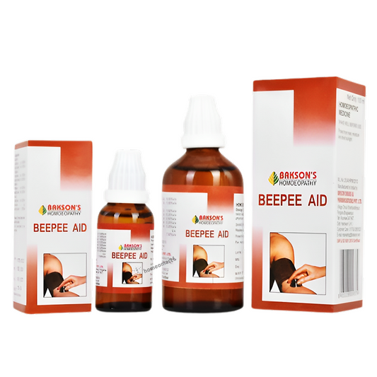 Bakson BeePee Aid Drops with Rauvolfia serpentina for Blood Pressure - Golden-Patel Son
